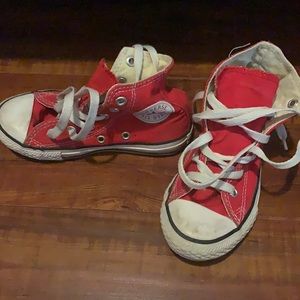 Red high tops kids